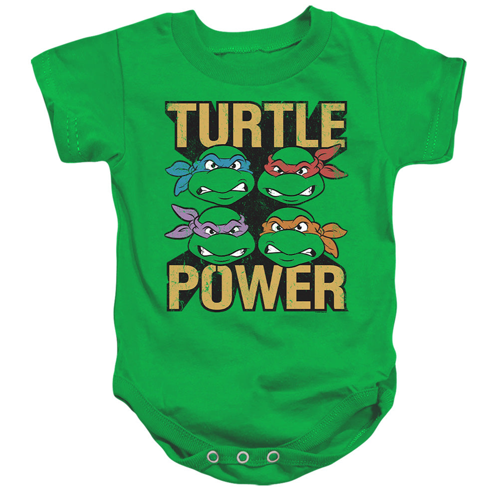 TEENAGE MUTANT NINJA TURTLES : TURTLE POWER INFANT SNAPSUIT Kelly Green LG (18 Mo)