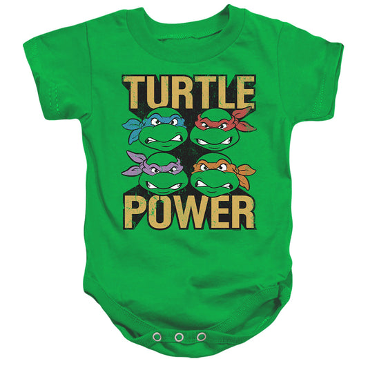 TEENAGE MUTANT NINJA TURTLES : TURTLE POWER INFANT SNAPSUIT Kelly Green MD (12 Mo)