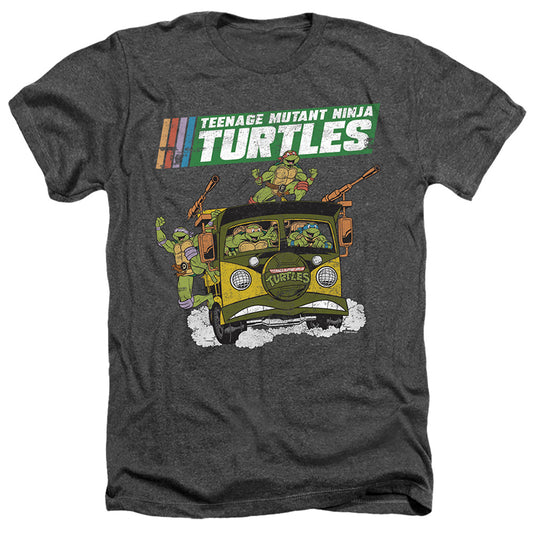 TEENAGE MUTANT NINJA TURTLES : TMNT VAN ADULT HEATHER Charcoal 2X