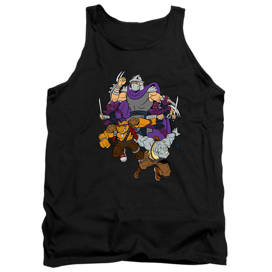 TEENAGE MUTANT NINJA TURTLES : SHREDDER AND FOOT CLAN ADULT TANK Black 2X