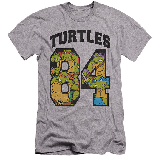 TEENAGE MUTANT NINJA TURTLES : TURTLES 84  PREMIUM CANVAS ADULT SLIM FIT 30\1 Athletic Heather XL