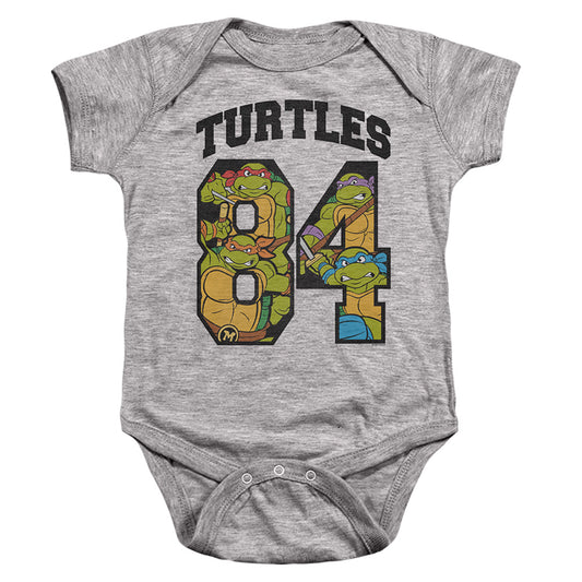 TEENAGE MUTANT NINJA TURTLES : TURTLES 84 INFANT SNAPSUIT Athletic Heather LG (18 Mo)