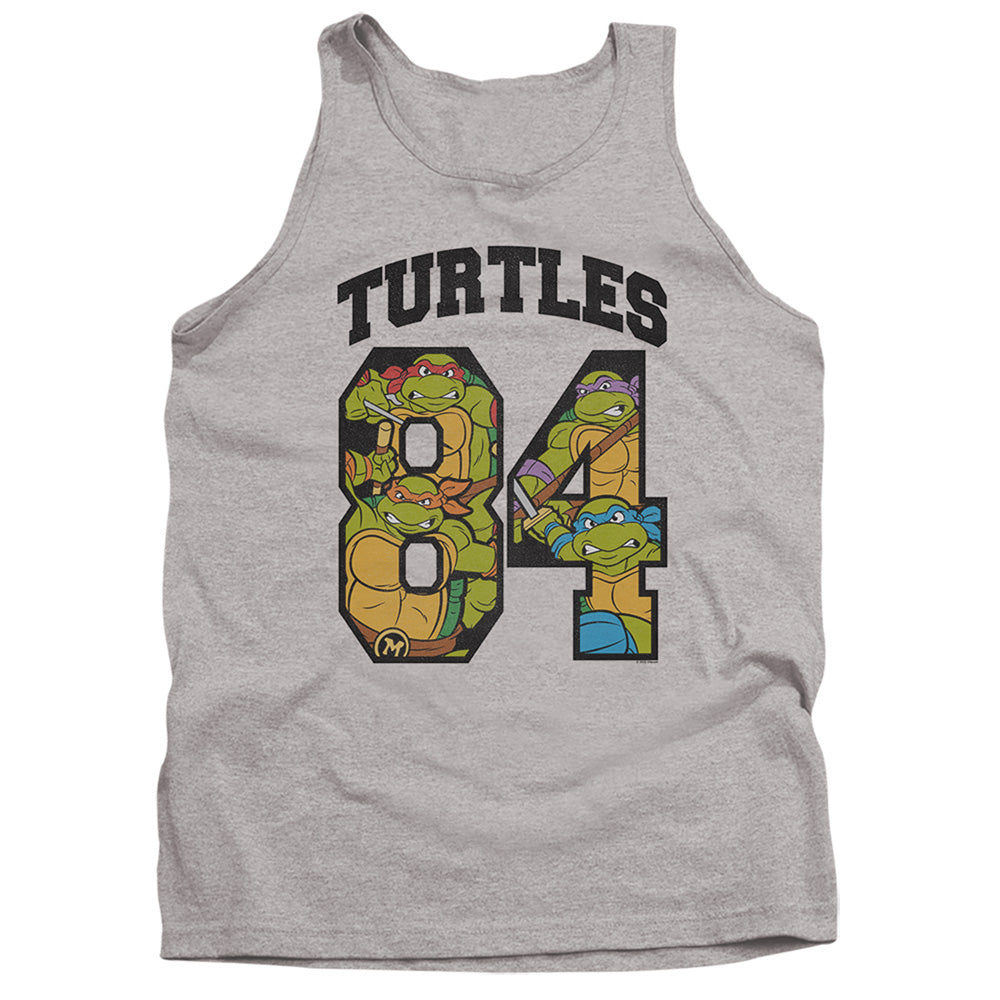 TEENAGE MUTANT NINJA TURTLES : TURTLES 84 ADULT TANK Athletic Heather 2X