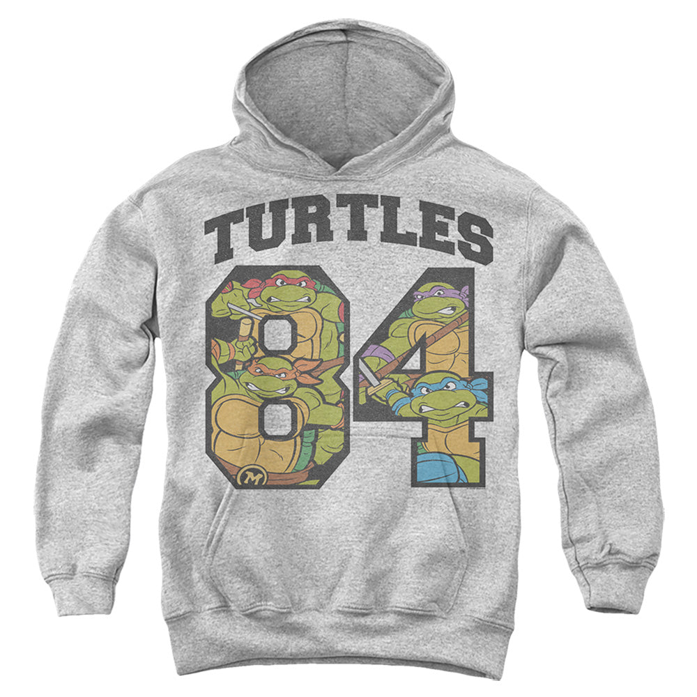 TEENAGE MUTANT NINJA TURTLES : TURTLES 84 YOUTH PULL OVER HOODIE Athletic Heather LG