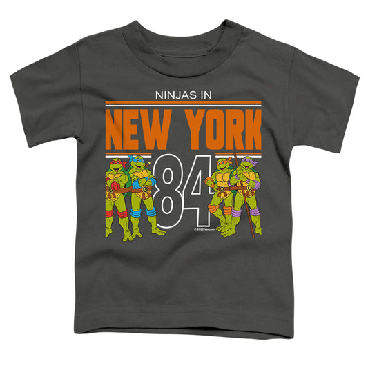 TEENAGE MUTANT NINJA TURTLES : TMNT NYC S\S TODDLER TEE Charcoal LG (4T)