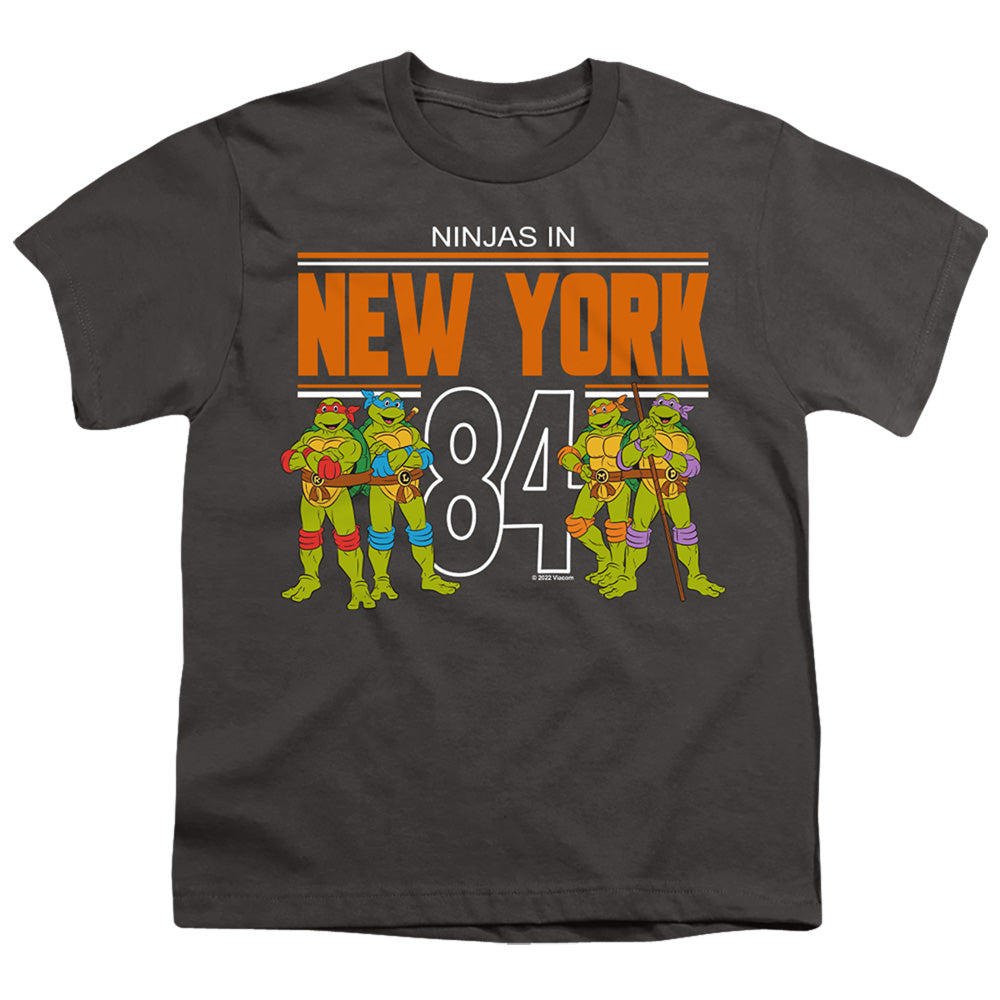 TEENAGE MUTANT NINJA TURTLES : TMNT NYC S\S YOUTH 18\1 Charcoal LG