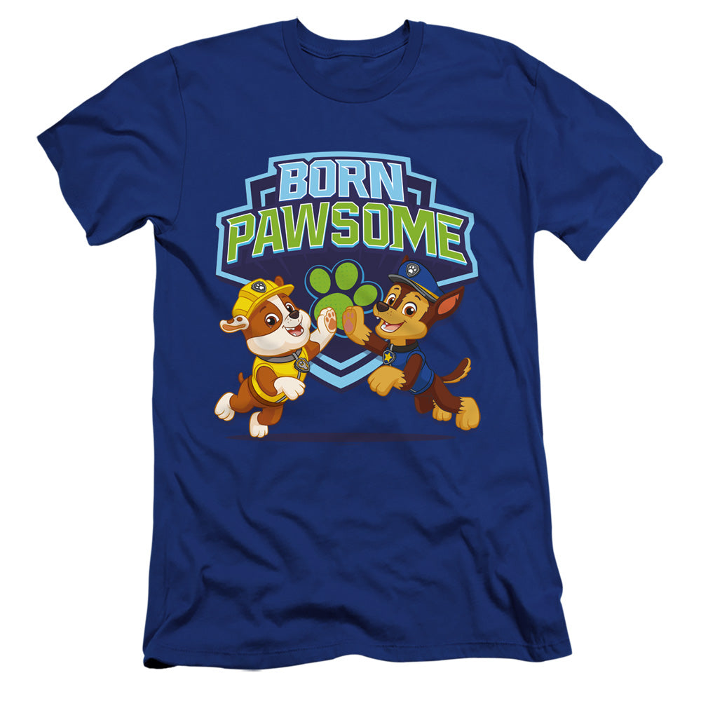 PAW PATROL : BORN PAWSOME  PREMIUM CANVAS ADULT SLIM FIT 30\1 Royal Blue 2X