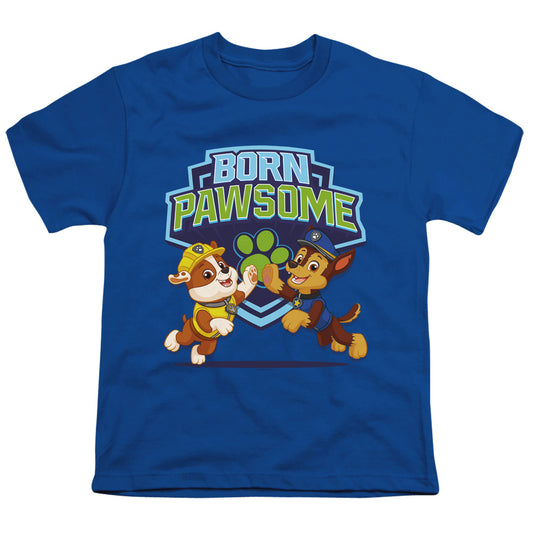 PAW PATROL : BORN PAWSOME S\S YOUTH 18\1 Royal Blue LG