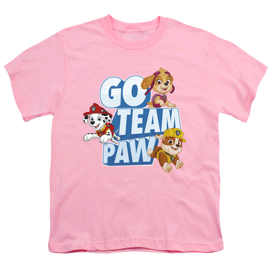 PAW PATROL : GO TEAM PAW S\S YOUTH 18\1 Pink LG