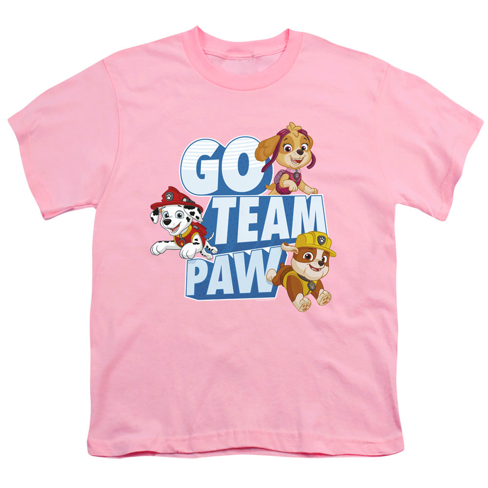 PAW PATROL : GO TEAM PAW S\S YOUTH 18\1 Pink SM