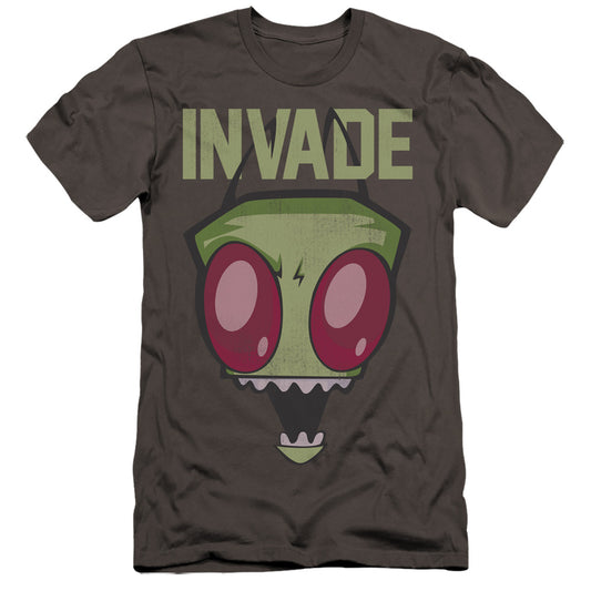 INVADER ZIM : INVADE  PREMIUM CANVAS ADULT SLIM FIT 30\1 Charcoal XL