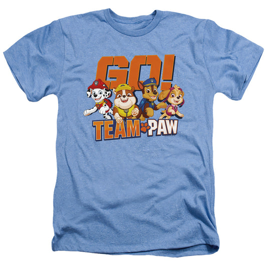 PAW PATROL : GO! TEAM PAW ADULT HEATHER Light Blue 2X