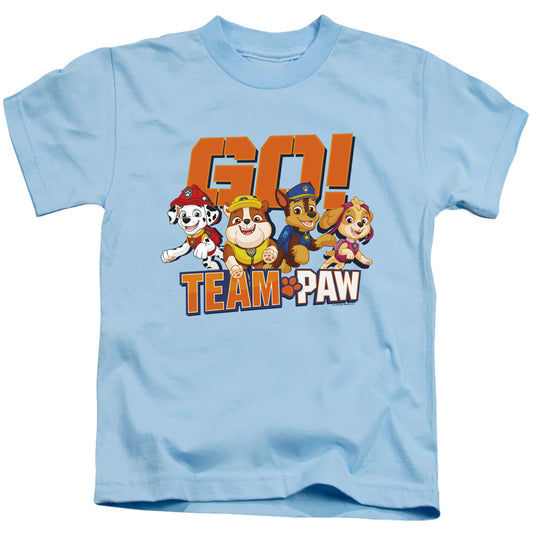 PAW PATROL : GO! TEAM PAW S\S JUVENILE 18\1 Light Blue MD (5\6)