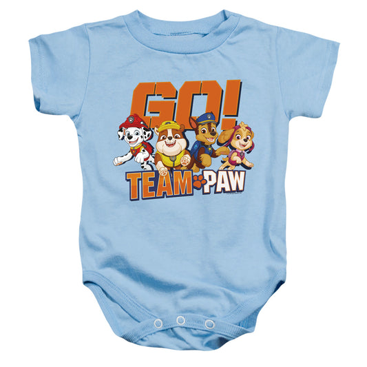 PAW PATROL : GO! TEAM PAW INFANT SNAPSUIT Light Blue MD (12 Mo)