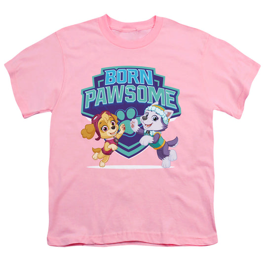 PAW PATROL : BORN PAWSOME SKYE AND EVEREST S\S YOUTH 18\1 Pink LG