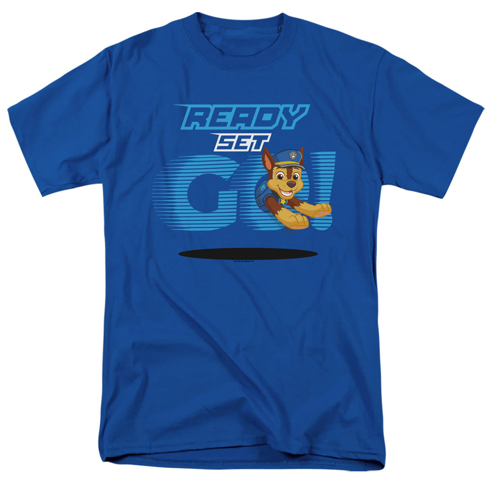 PAW PATROL : READY SET GO! CHASE S\S ADULT 18\1 Royal Blue 2X