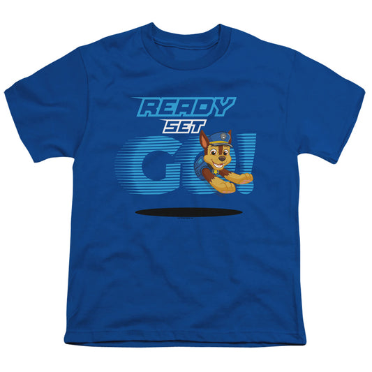 PAW PATROL : READY SET GO! CHASE S\S YOUTH 18\1 Royal Blue LG