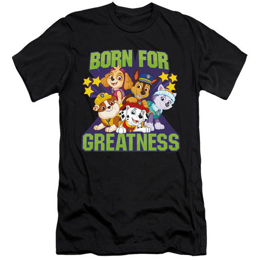 PAW PATROL : BORN FOR GREATNESS  PREMIUM CANVAS ADULT SLIM FIT 30\1 Black SM