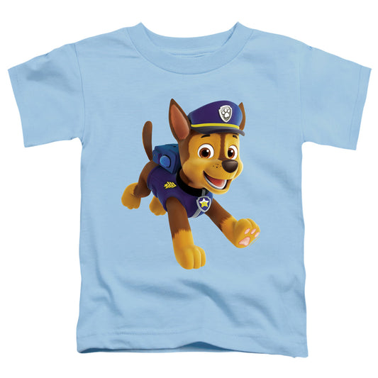 PAW PATROL : CHASE S\S TODDLER TEE Light Blue LG (4T)