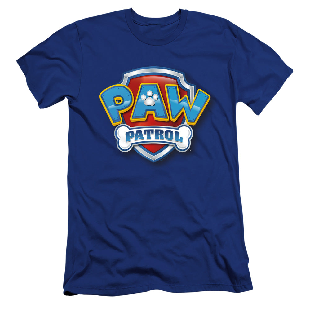 PAW PATROL : 3D LOGO  PREMIUM CANVAS ADULT SLIM FIT 30\1 Royal Blue SM