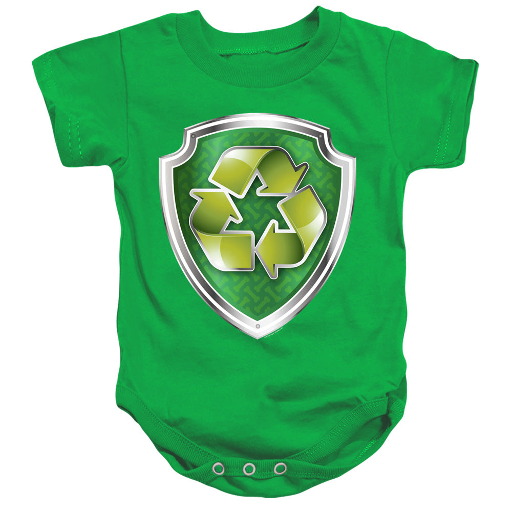 PAW PATROL : ROCKY BADGE INFANT SNAPSUIT Kelly Green LG (18 Mo)