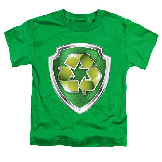 PAW PATROL : ROCKY BADGE S\S TODDLER TEE Kelly Green SM (2T)