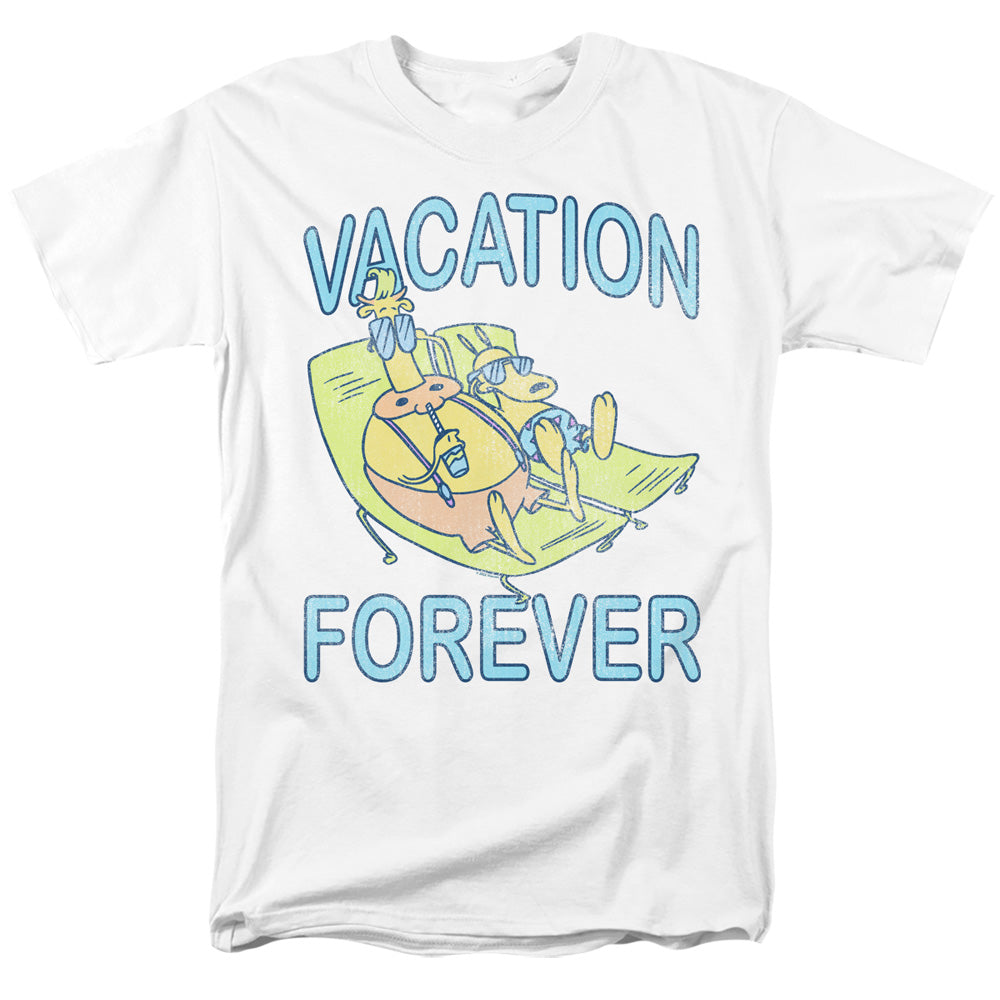 ROCKO'S MODERN LIFE : VACATION FOREVER S\S ADULT 18\1 White 2X