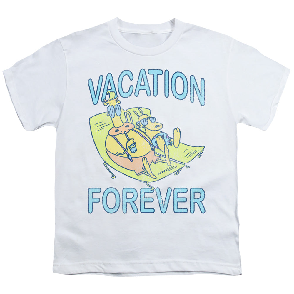 ROCKO'S MODERN LIFE : VACATION FOREVER S\S YOUTH 18\1 White XL