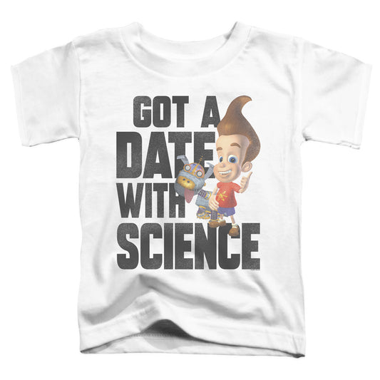 JIMMY NEUTRON : JIMMY NEUTRON SCIENCE S\S TODDLER TEE White LG (4T)