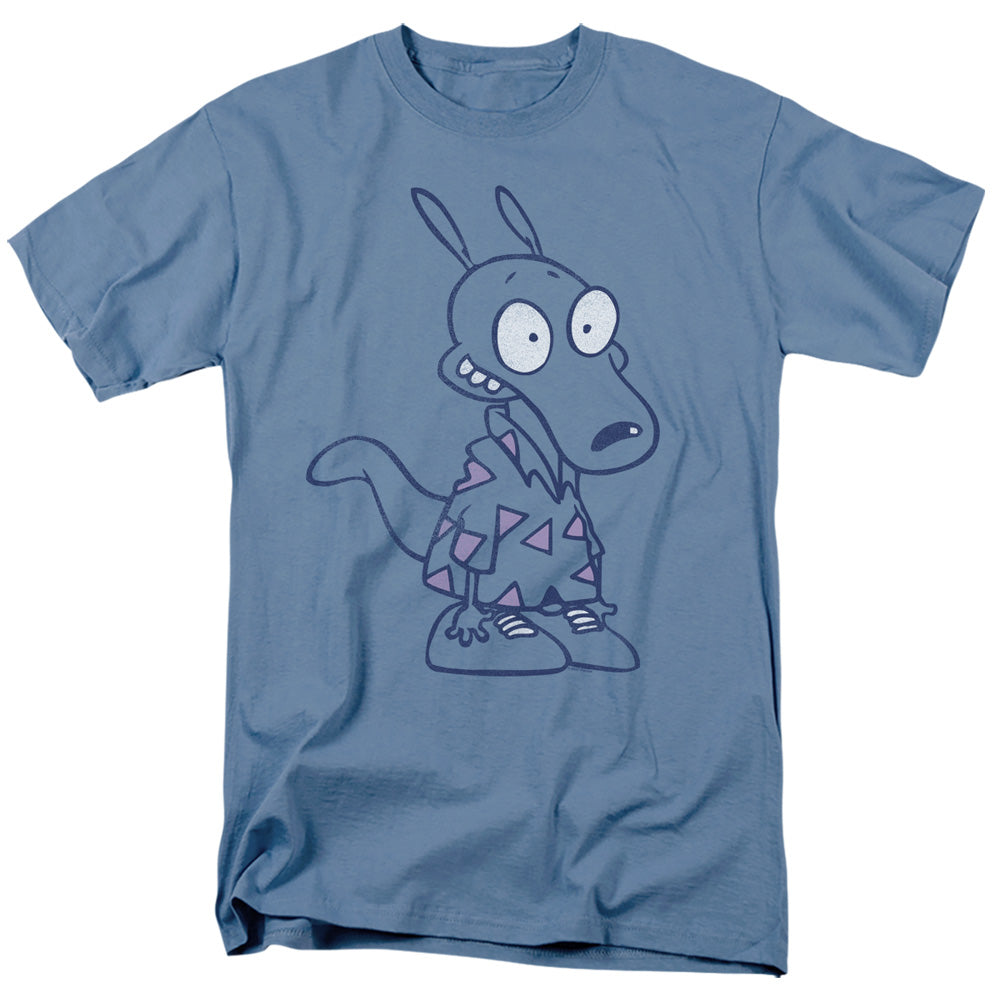 ROCKO'S MODERN LIFE : ROCKO SHIRT S\S ADULT 18\1 Carolina Blue 2X