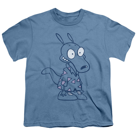 ROCKO'S MODERN LIFE : ROCKO SHIRT S\S YOUTH 18\1 Carolina Blue SM