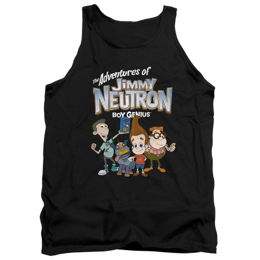 JIMMY NEUTRON : GROUP ADULT TANK Black 2X