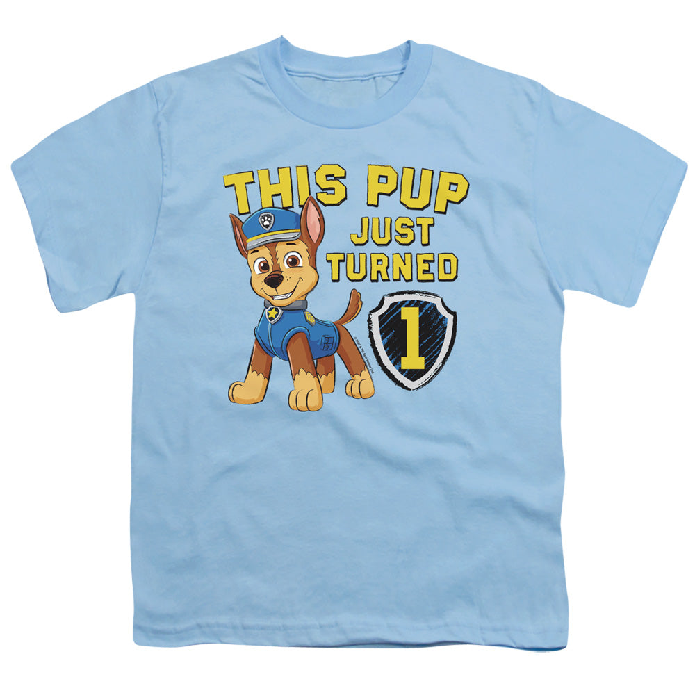 PAW PATROL : THIS PUP'S BIRTHDAY S\S YOUTH 18\1 Light Blue LG