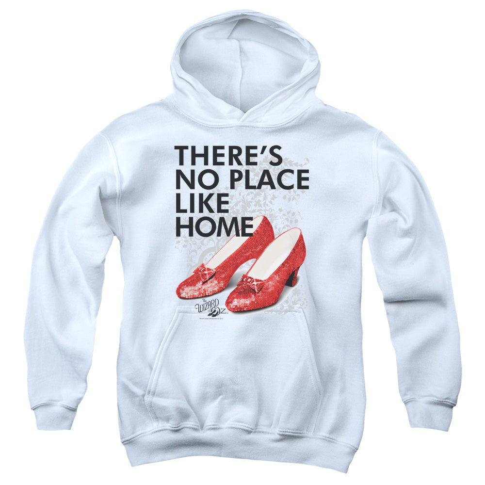 THE WIZARD OF OZ : NO PLACE LIKE HOME YOUTH PULL OVER HOODIE White LG