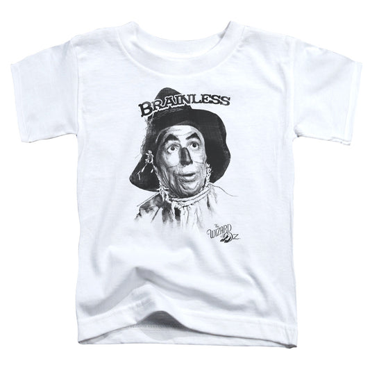 THE WIZARD OF OZ : BRAINLESS S\S TODDLER TEE White LG (4T)