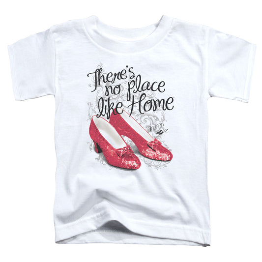 THE WIZARD OF OZ : RUBY SLIPPERS S\S TODDLER TEE White LG (4T)