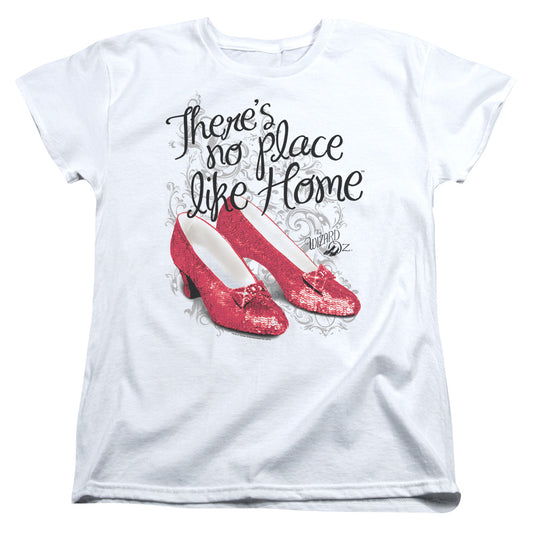 THE WIZARD OF OZ : RUBY SLIPPERS S\S WOMENS TEE White 2X