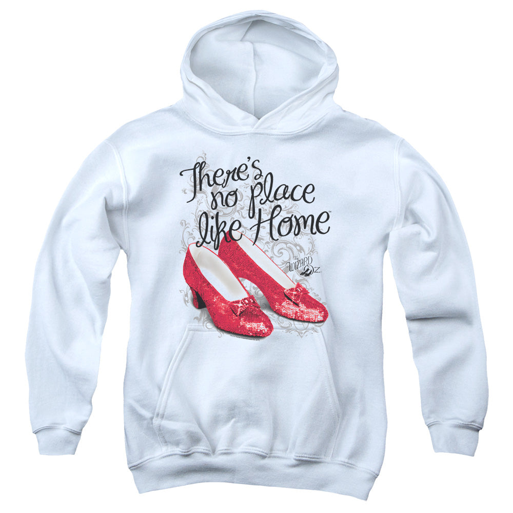 THE WIZARD OF OZ : RUBY SLIPPERS YOUTH PULL OVER HOODIE White LG