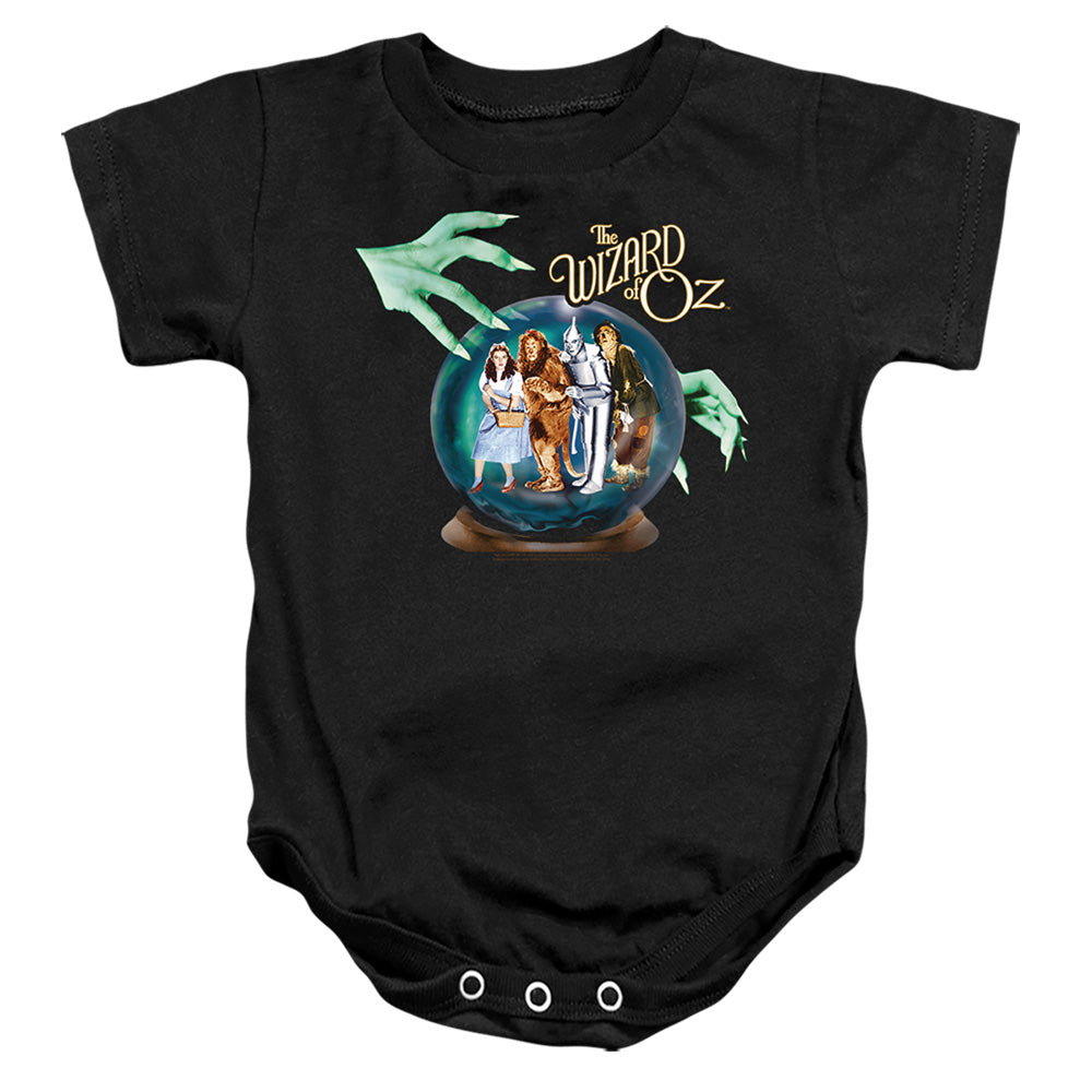 THE WIZARD OF OZ : CRYSTAL BALL INFANT SNAPSUIT Black LG (18 Mo)