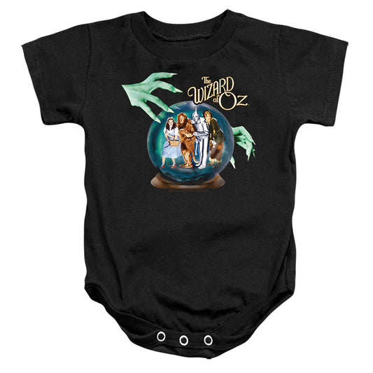 THE WIZARD OF OZ : CRYSTAL BALL INFANT SNAPSUIT Black LG (18 Mo)