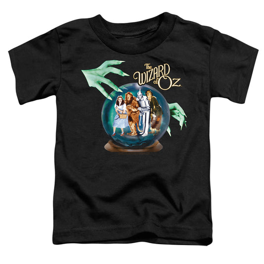 THE WIZARD OF OZ : CRYSTAL BALL S\S TODDLER TEE Black LG (4T)