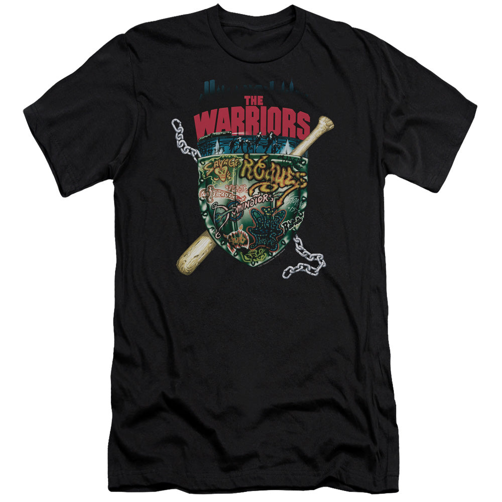 WARRIORS : SHIELD PREMIUM CANVAS ADULT SLIM FIT 30\1 BLACK 2X