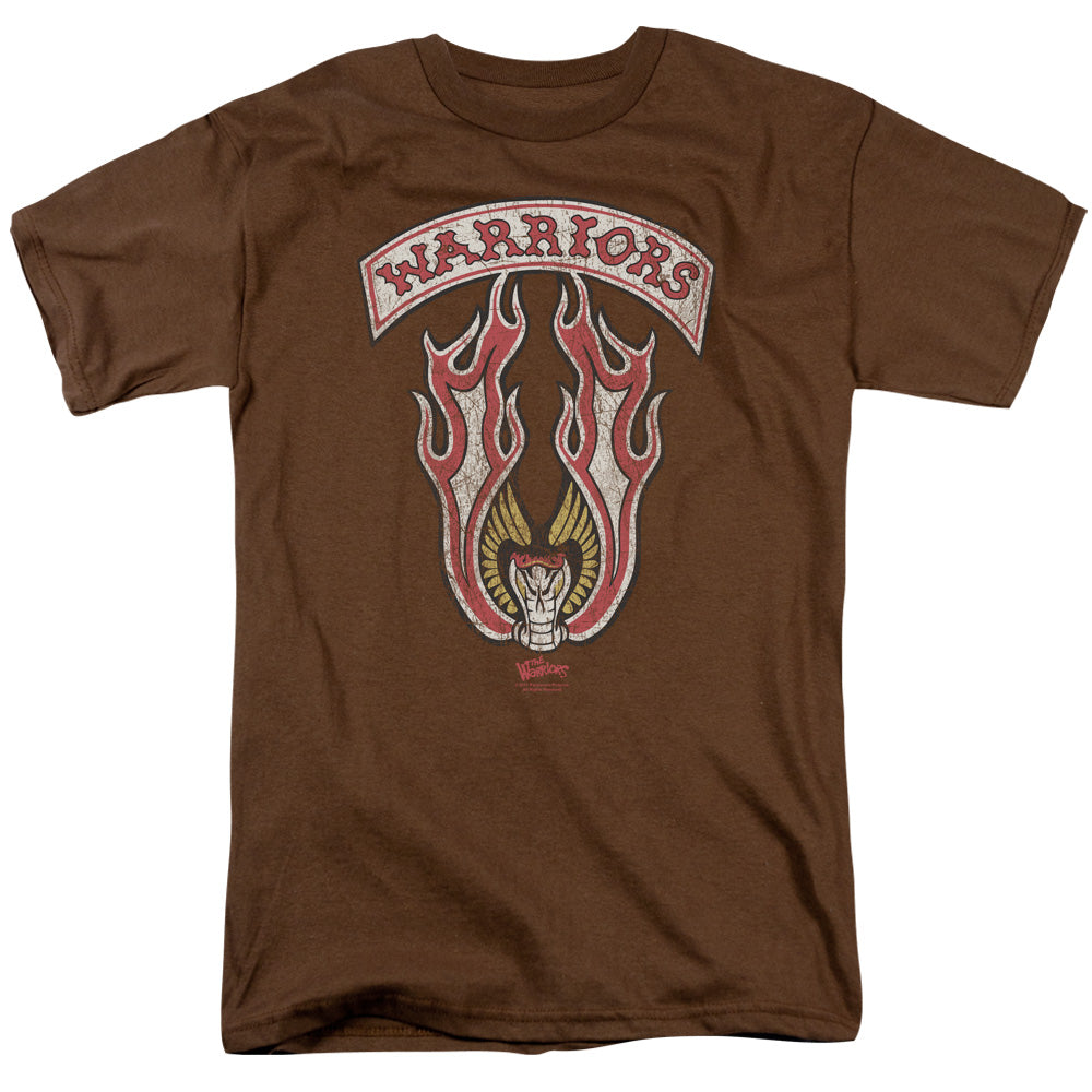 WARRIORS : EMBLEM S\S ADULT 18\1 COFFEE XL