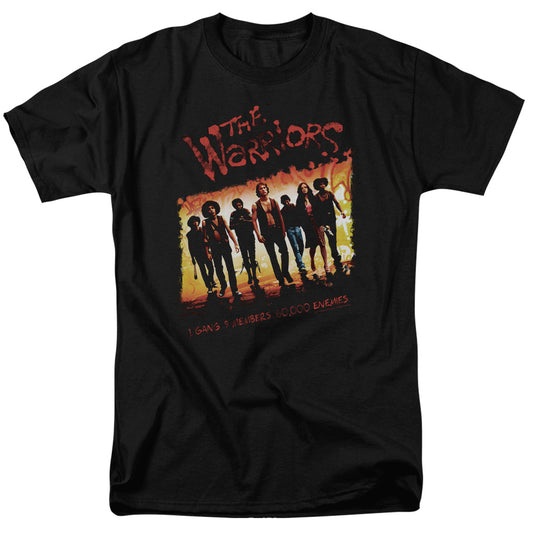 WARRIORS : ONE GANG S\S ADULT 18\1 BLACK XL