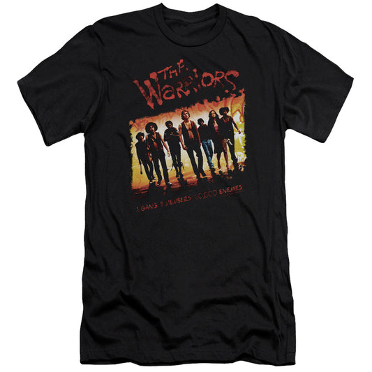 WARRIORS : ONE GANG PREMIUM CANVAS ADULT SLIM FIT 30\1 BLACK 2X