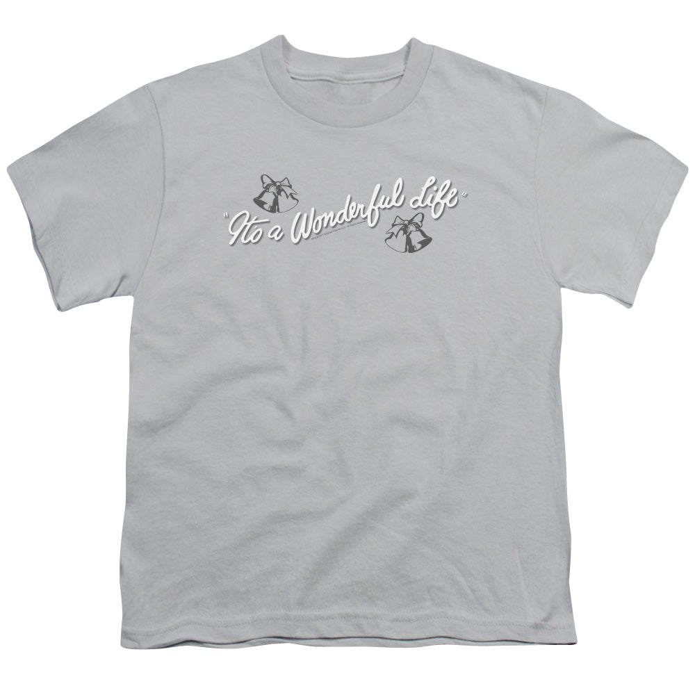 IT'S A WONDERFUL LIFE : LOGO S\S YOUTH 18\1 Silver XL