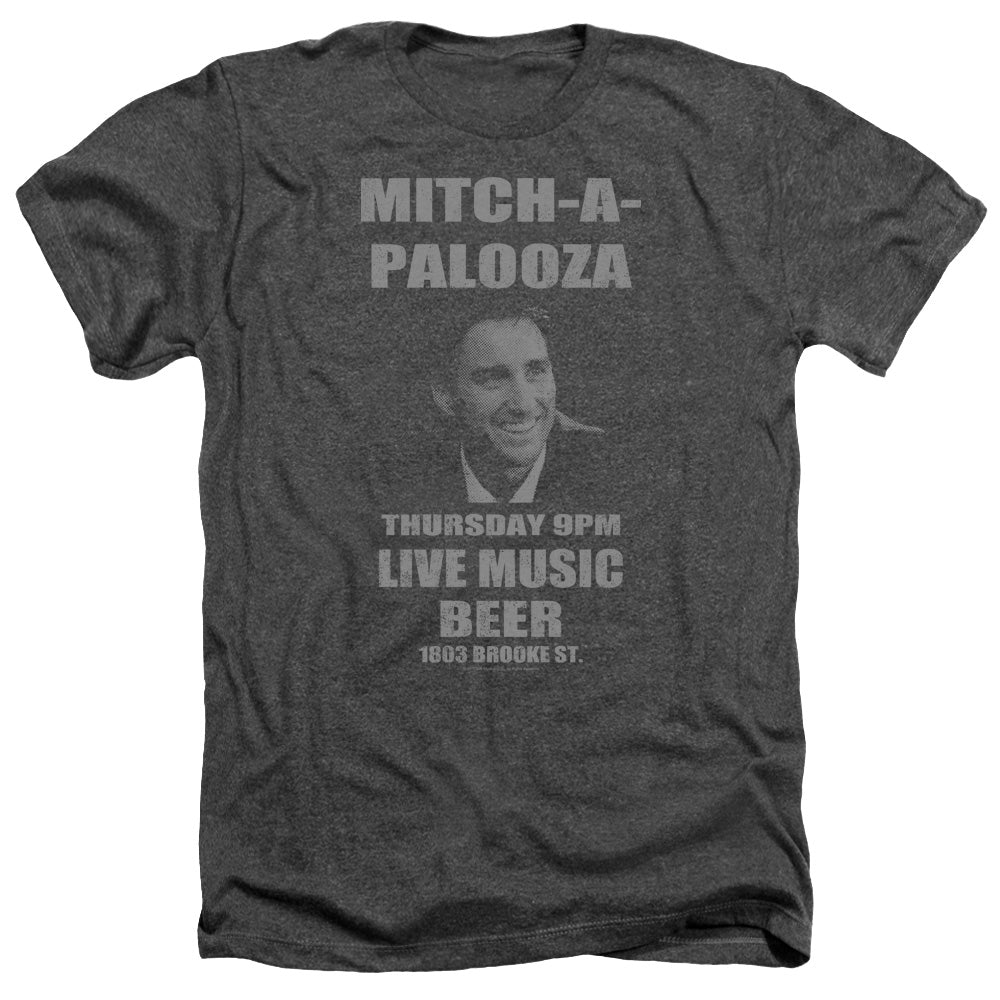 OLD SCHOOL : MITCHAPALOOZA ADULT HEATHER CHARCOAL XL