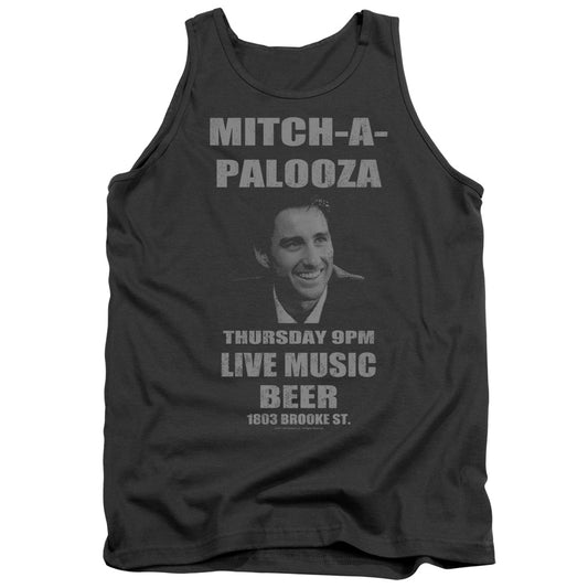 OLD SCHOOL : MITCHAPALOOZA ADULT TANK CHARCOAL 2X