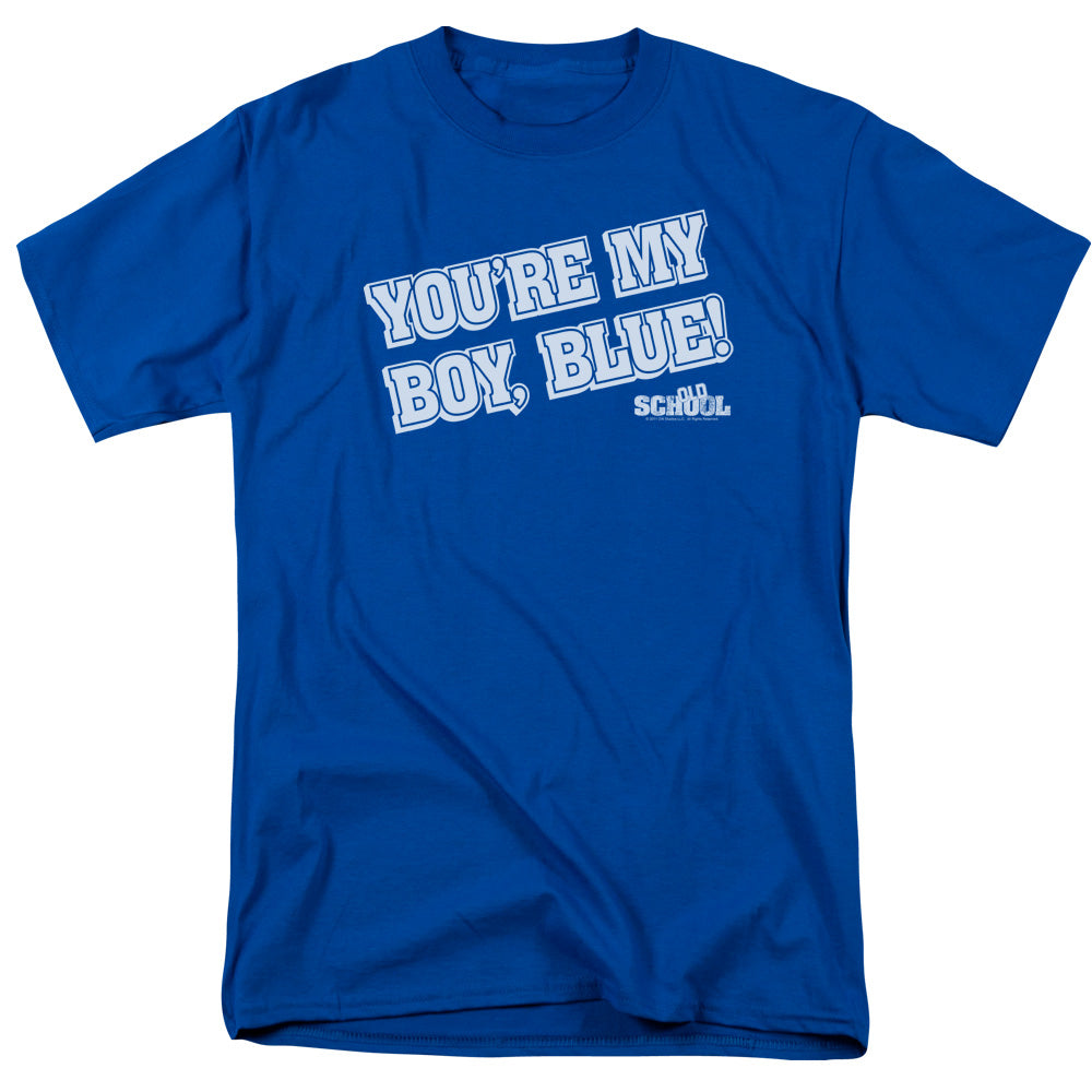 OLD SCHOOL : MY BOY BLUE S\S ADULT 18\1 ROYAL BLUE XL