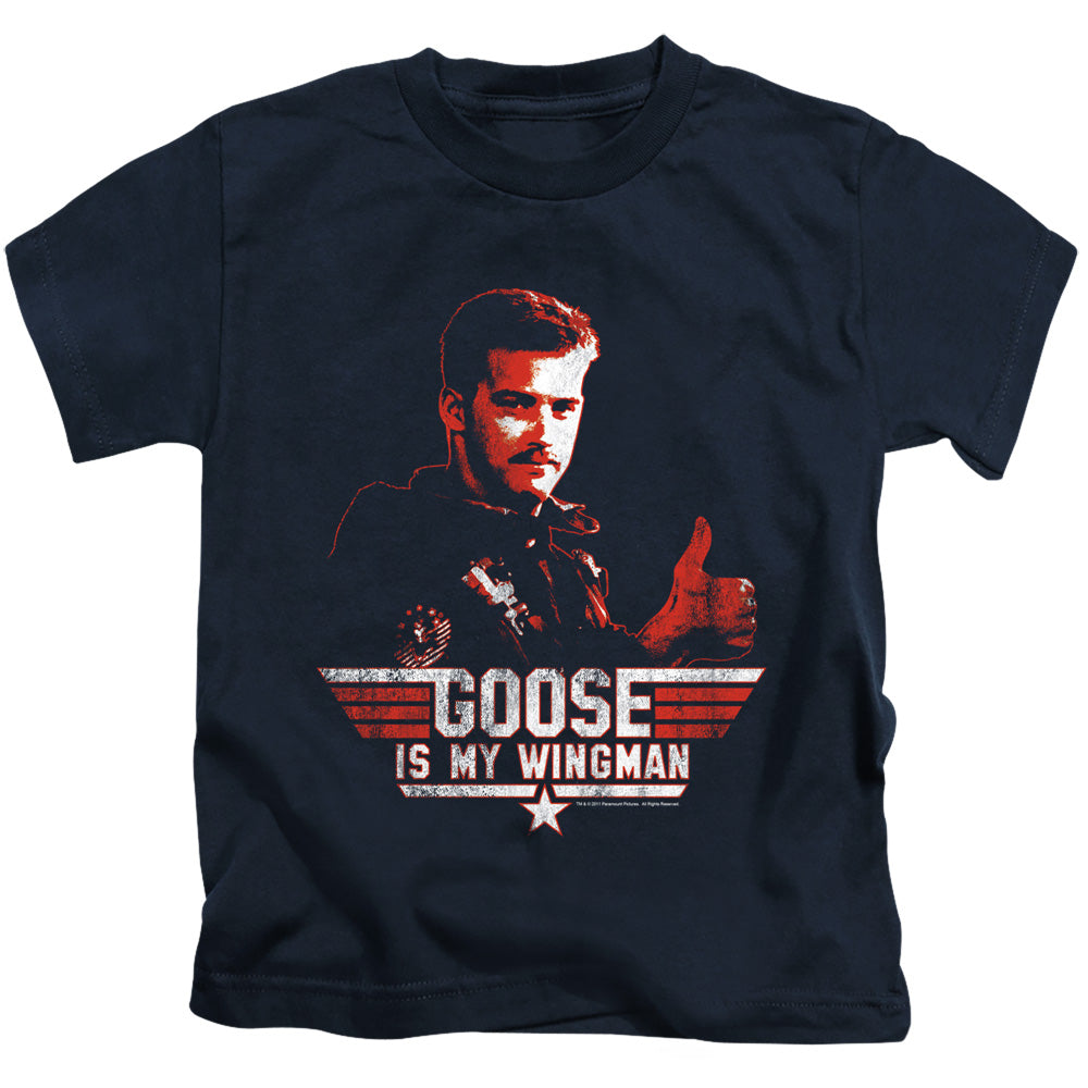 TOP GUN : WINGMAN GOOSE S\S JUVENILE 18\1 NAVY MD (5\6)